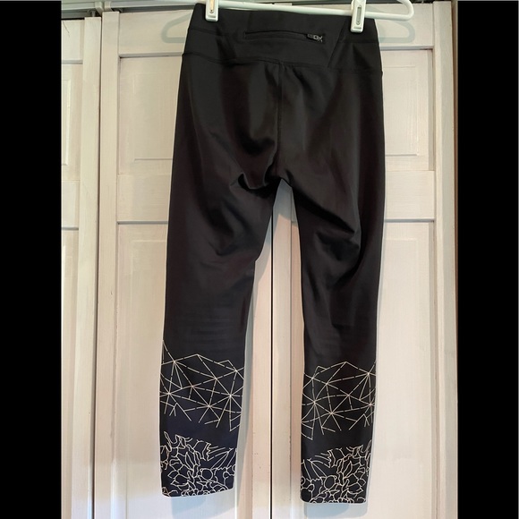 Athleta leggings size XXS black Halloween - Picture 2 of 10